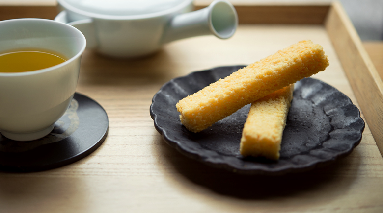 ざらめカステラ・ほんわか丸あんバター・黄金色のカステララスク｜然花